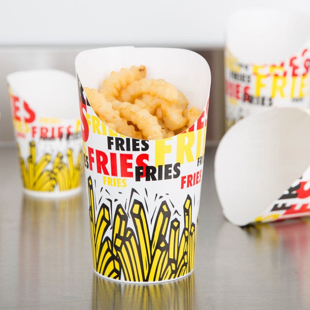 Upgrade Your Snack Service With A Custom Fry Scoop Cup