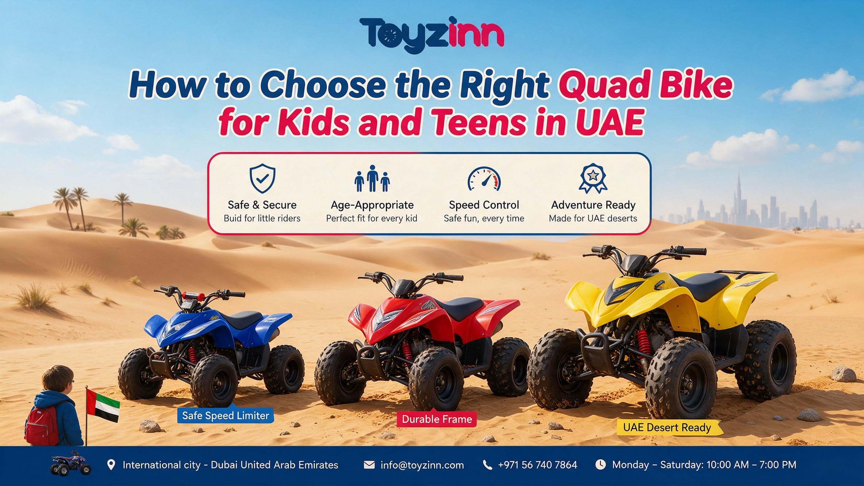 Kids quad bikes for sale in UAE