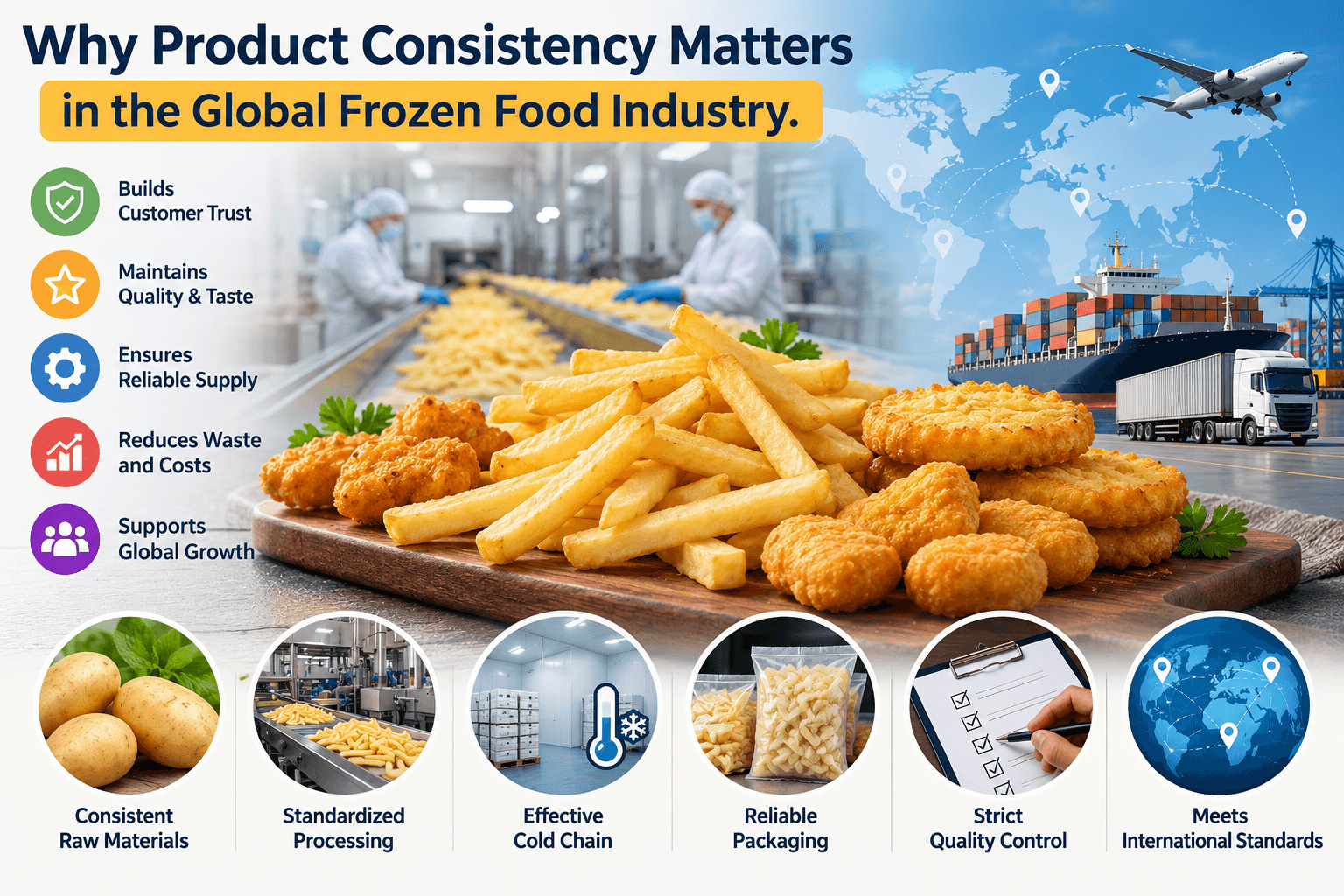 Why Product Consistency Matters in the Global Frozen Food Industry