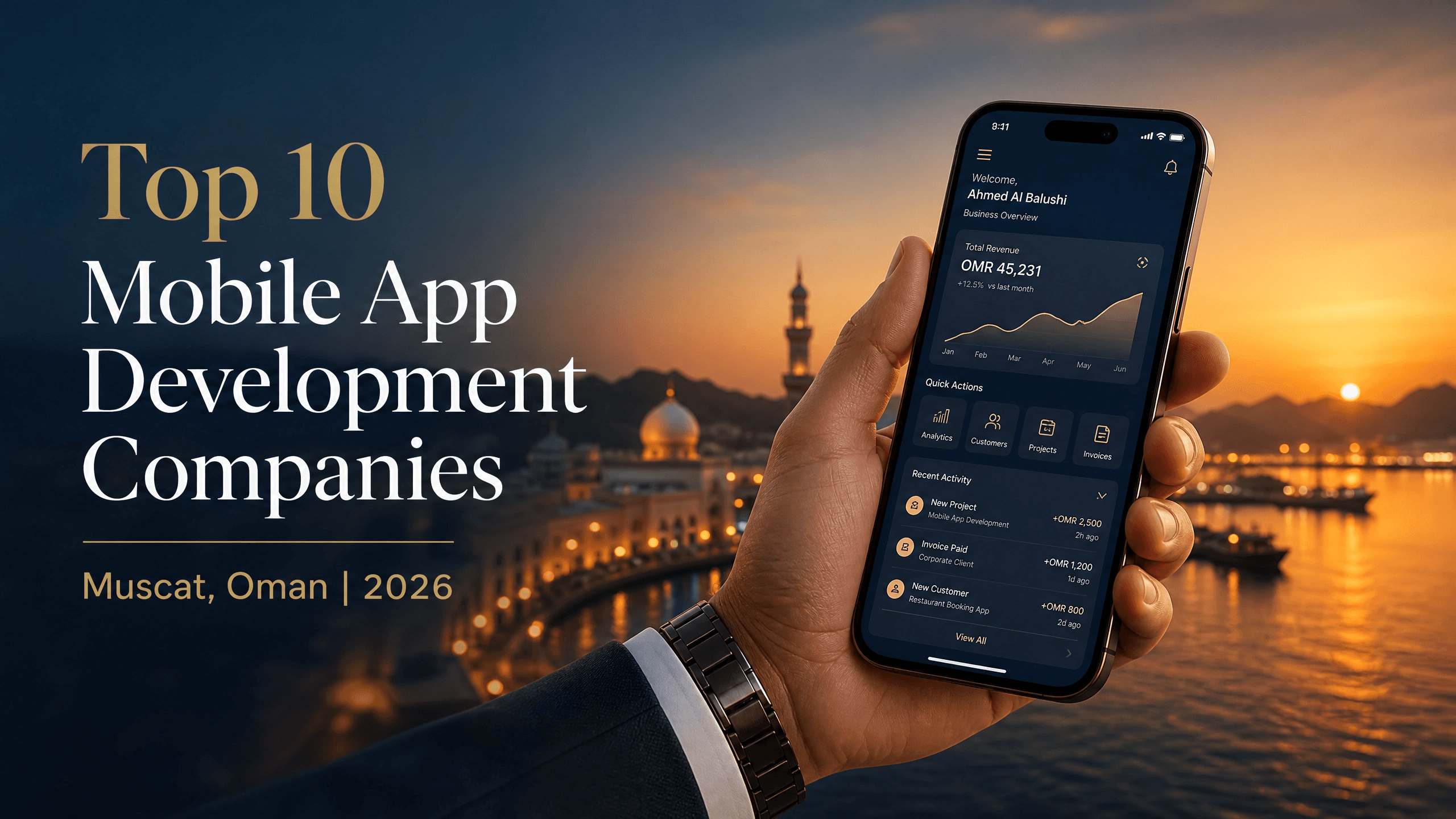 Top 10 Mobile App Development Companies in Muscat for AI-Powered Business Apps
