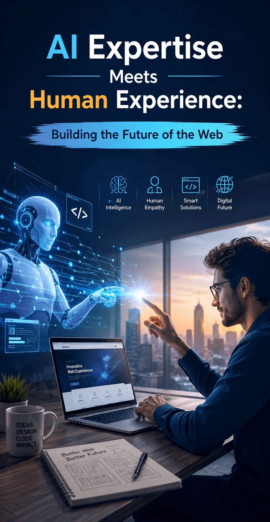 AI Expertise Meets Human Experience: Building the Future of the Web